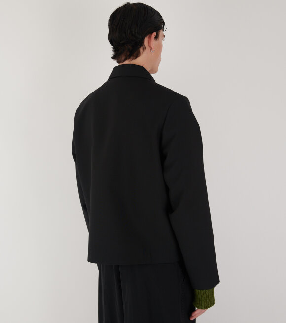 Berner Kühl - Officer Jacket Crepe Wool Black