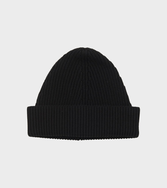 Maison Margiela - Wool Mix Beanie Black