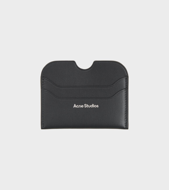 Acne Studios - Leather Card Holder Black