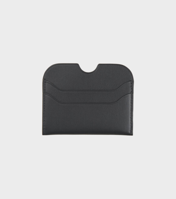 Acne Studios - Leather Card Holder Black