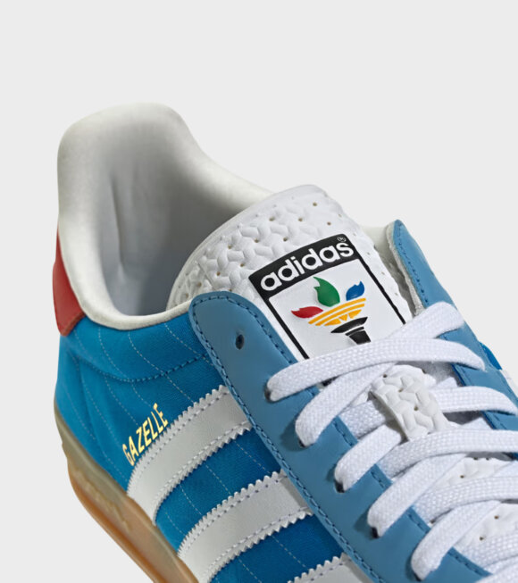 Adidas  - Gazelle Indoor Bright Blue/Cloud White