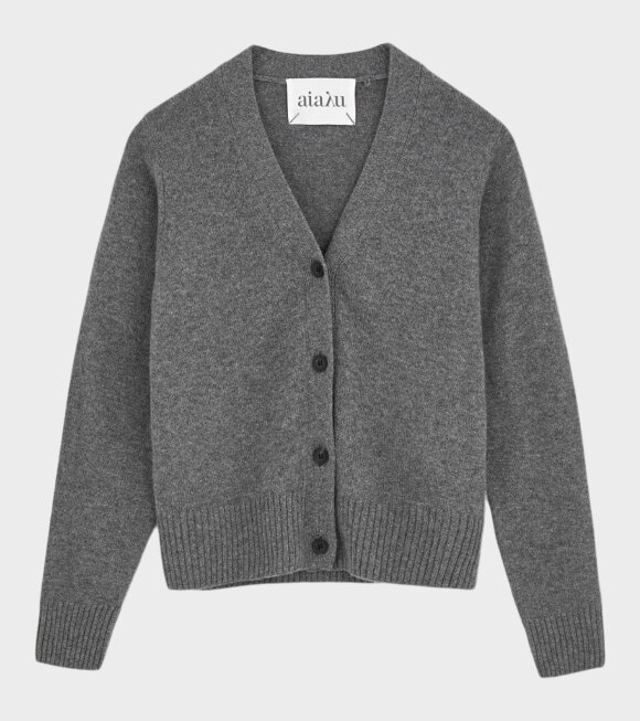 Aiayu - Ingrid Cashmere Cardigan Stormy