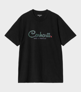 S/S Paradise Script T-shirt Black