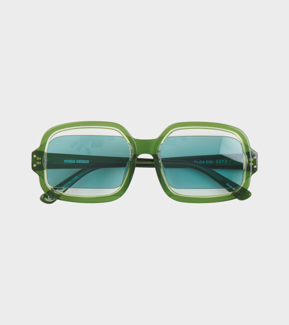 Henrik Vibskov - Olga Glasses Dark Green