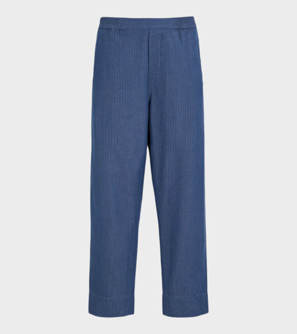 Aiayu - Coco Pant Herringbone Blue Jeans