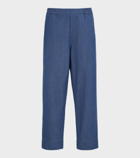 Coco Pant Herringbone Blue Jeans