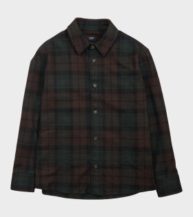 Bobby Virgin Wool Overshirt Dark Mix