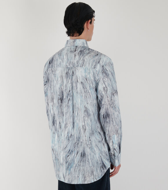 Marni - Fuzzy Crayon Poplin Shirt Frost