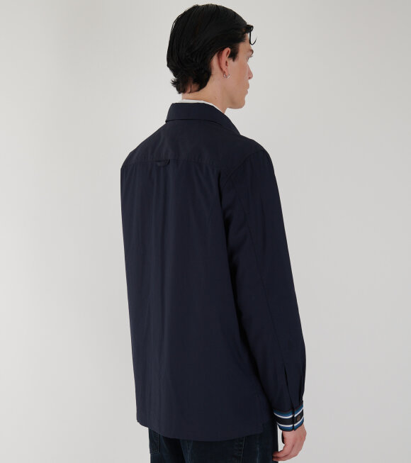 Paul Smith - Stripe Overshirt Navy