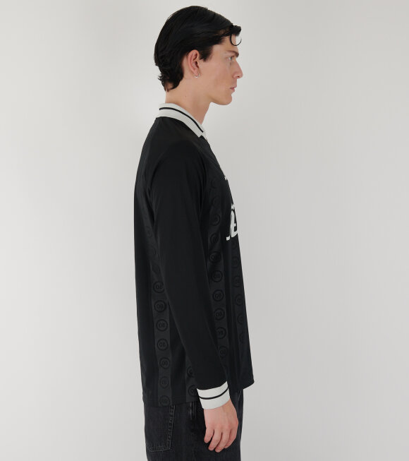 OB X Dr. Adams - Pregame L/S Jersey Black