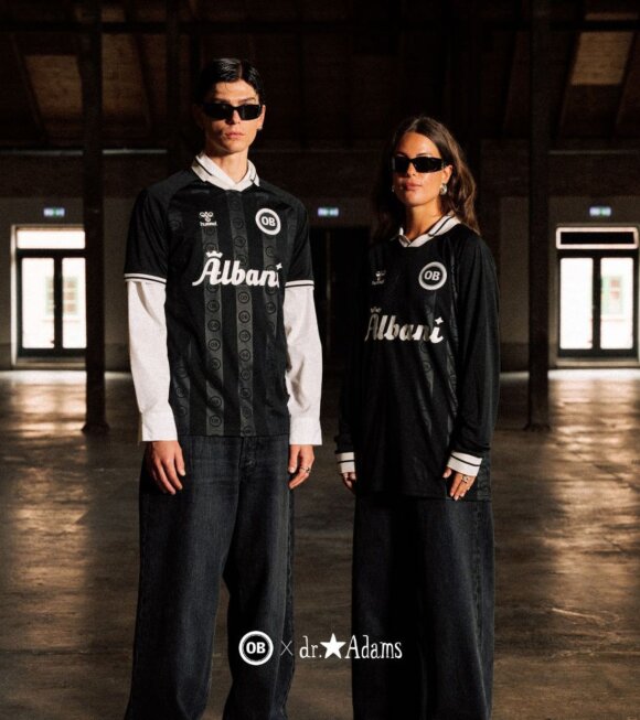 OB X Dr. Adams - Pregame L/S Jersey Black