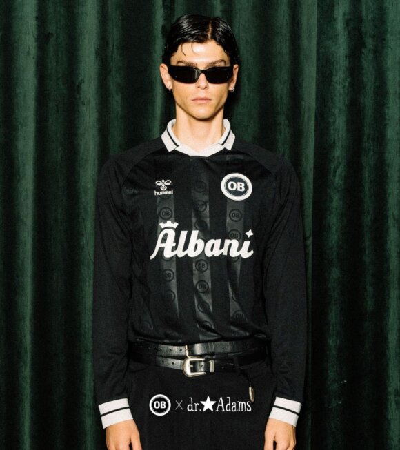 OB X Dr. Adams - Pregame L/S Jersey Black