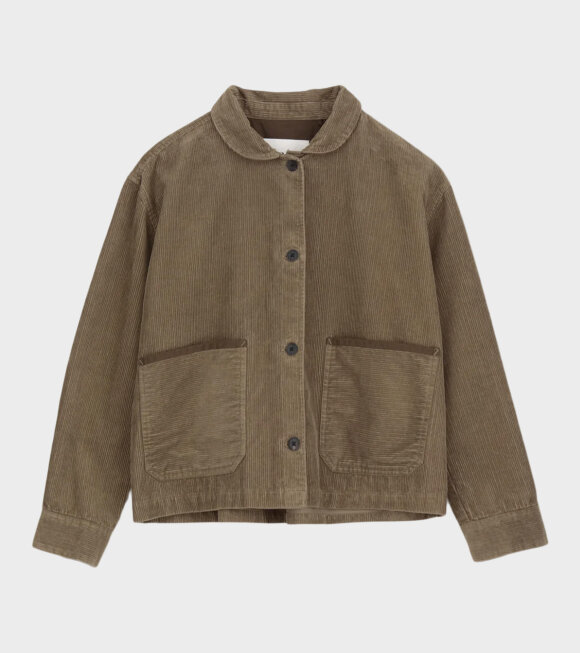 Aiayu - Vinga Shirt Corduroy Brown Khaki