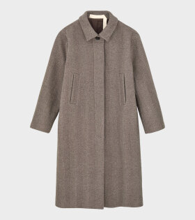 Noah Coat Herringbone