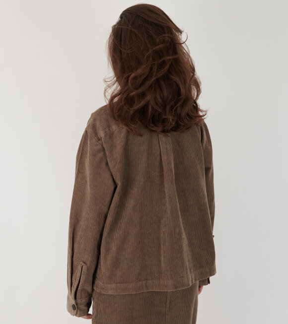 Aiayu - Vinga Shirt Corduroy Brown Khaki