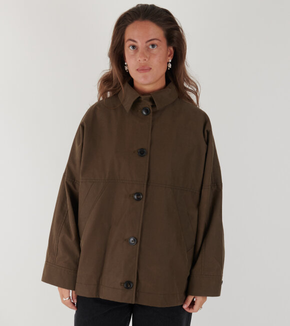 Aiayu - Moa Jacket Oilskin Bark