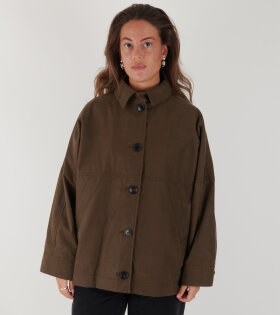 Moa Jacket Oilskin Bark