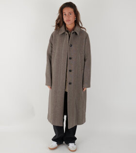 Noah Coat Herringbone