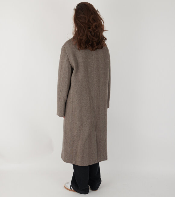 Aiayu - Noah Coat Herringbone