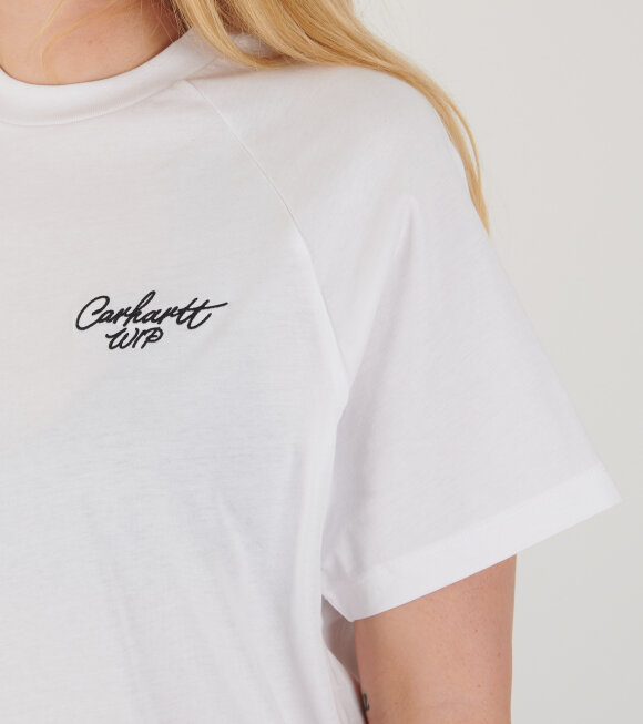 Carhartt WIP - W S/S Signature T-shirt White/Black