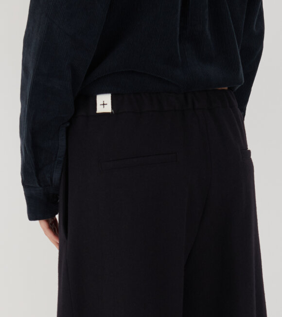 Jil Sander - Tapered Wool Trousers Black