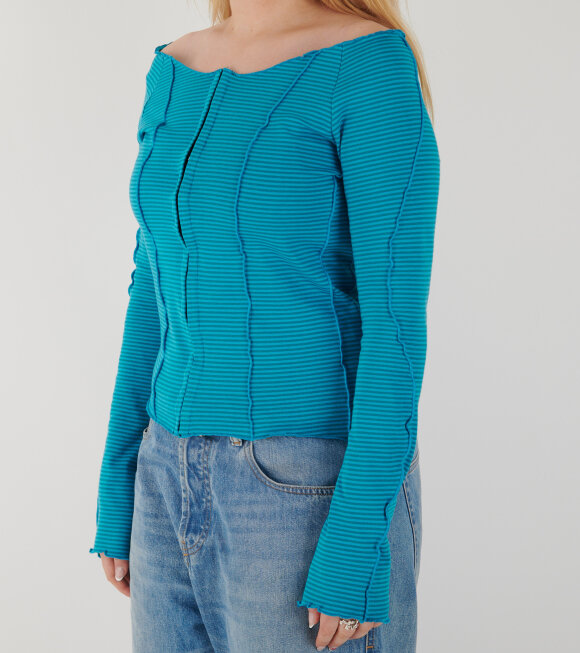 Kernemilk - Spring Cardigan Blue 