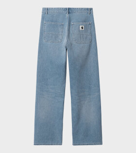 W Simple Pant Light True Washed Blue