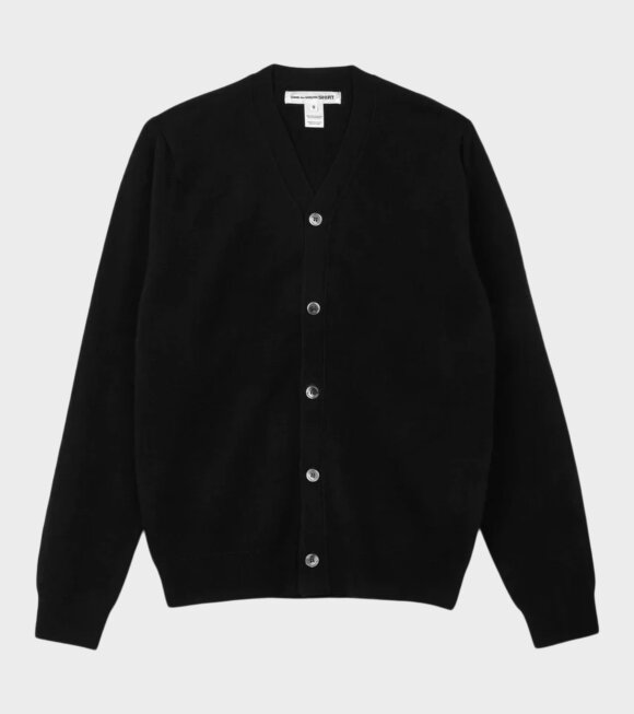 Comme des Garcons Shirt - Wool Cardigan Black