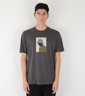 Johannes Bucket Hat T-shirt Print Grey