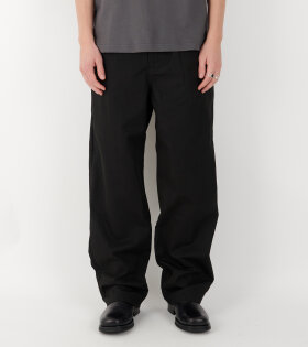 Ragnar Fine Broken Twill Pants Black