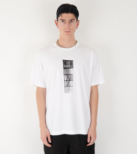 Holger Tower Print T-shirt White