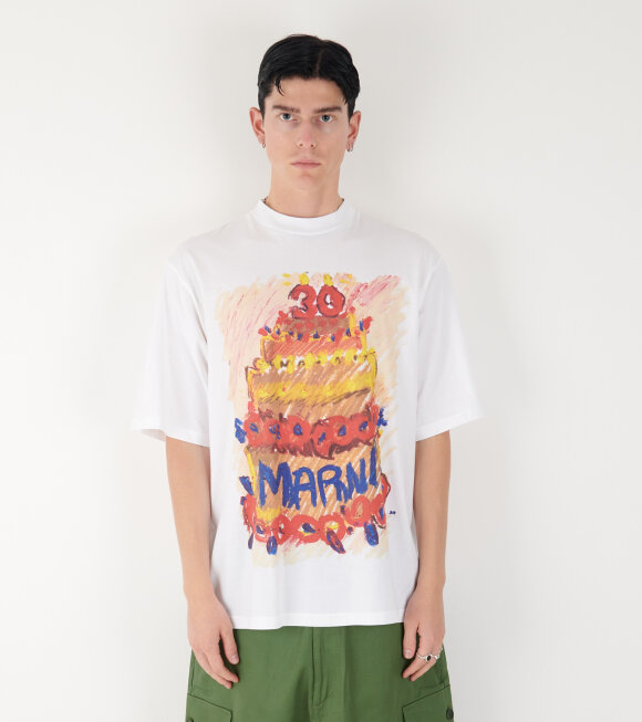 Marni - Birthday Cake T-shirt White