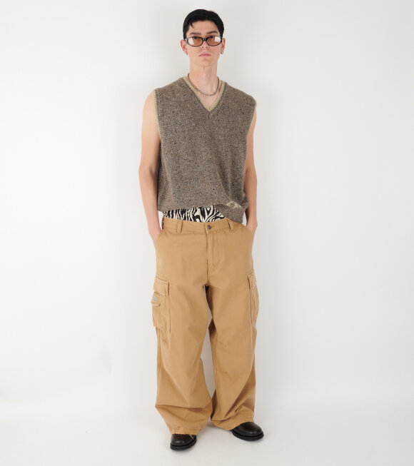 ERL - Unisex Wool Knit Vest Grey