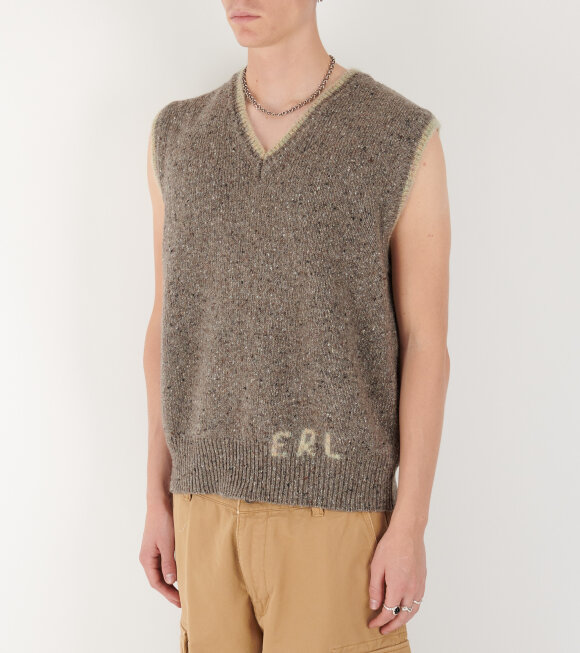 ERL - Unisex Wool Knit Vest Grey