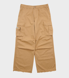 Classic Unisex Cargo Pants Dark Tan