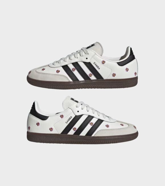 Adidas  - Floral Samba OG Cloud White/Core Black