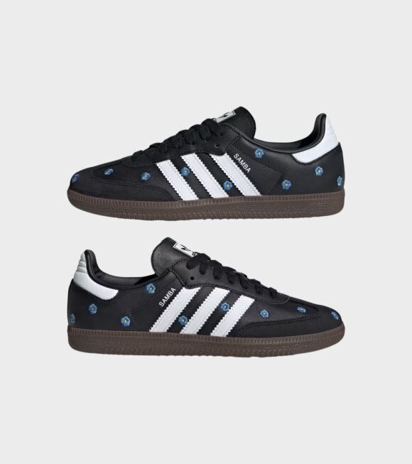 Adidas  - Floral Samba OG Core Black/Cloud White