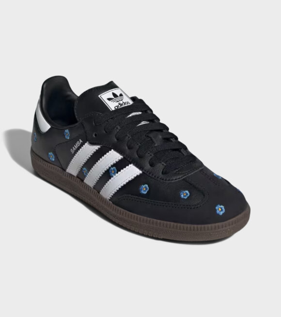 Adidas  - Floral Samba OG Core Black/Cloud White