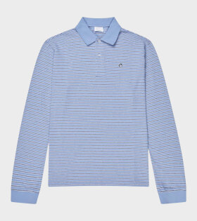 Serena Polo Shirt Blue Stripe