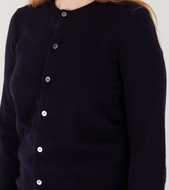 Comme des Garcons - Cashmere Cardigan Navy