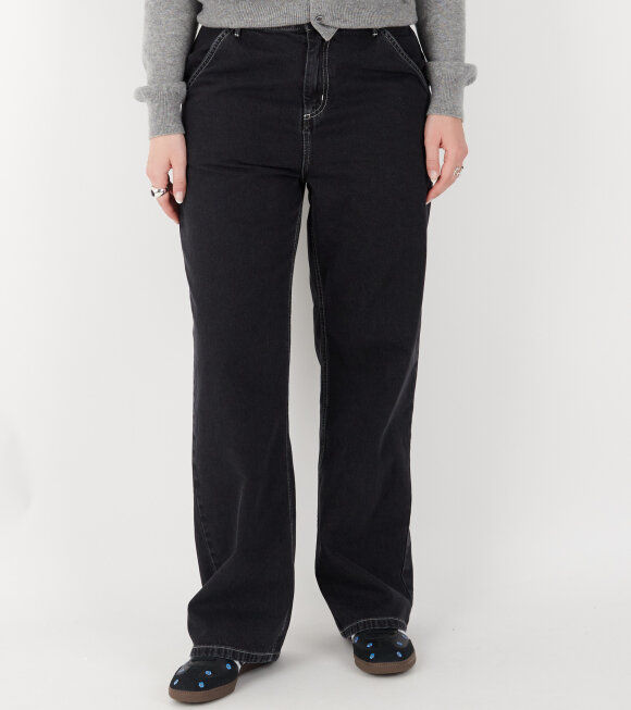 Carhartt WIP - W Simple Pant Stone Washed Black