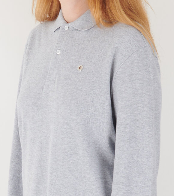 Saks Potts - Serena Polo Shirt Grey Melange