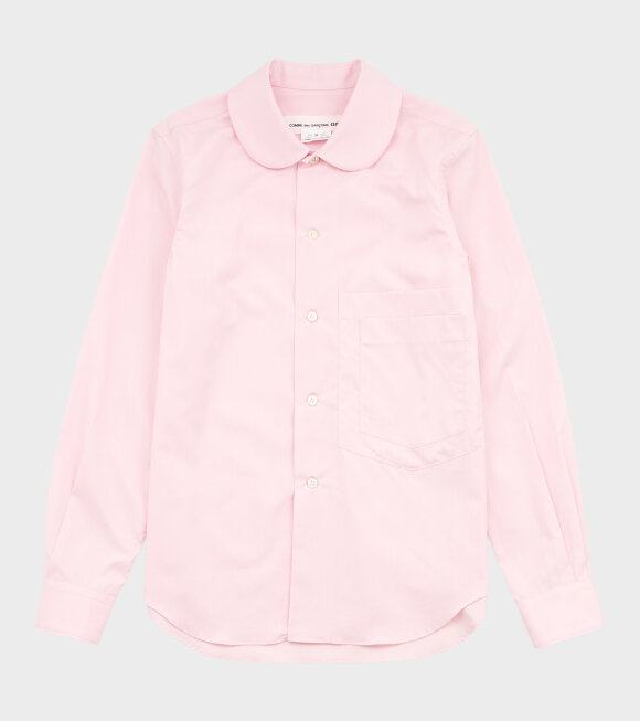 Comme des Garcons Girl - Ladies Round Collar Shirt Pink 