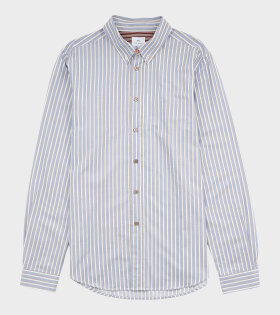 Striped Shirt Blue/Beige/White