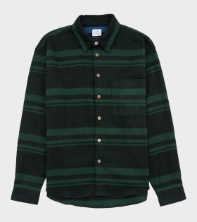 Striped Shirt Green Mix