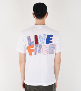 Live Free T-Shirt White