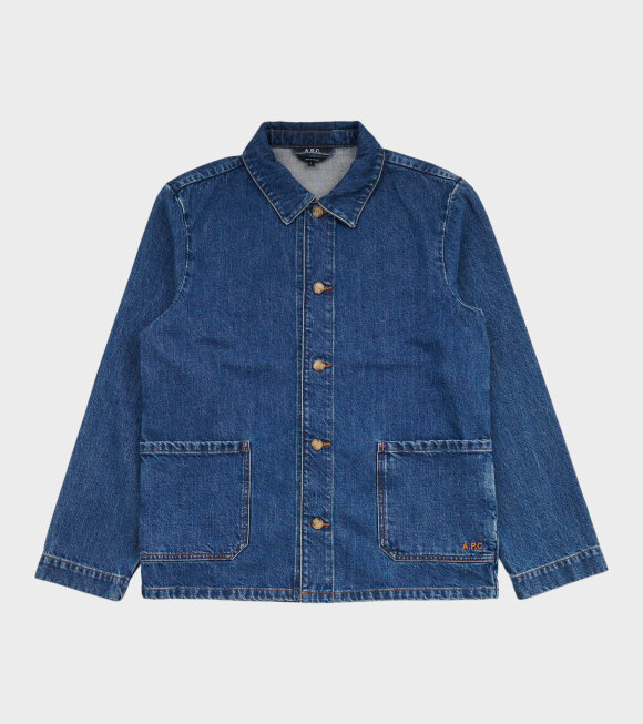 A.P.C - Kerlouan Denim Jacket Indigo Blue