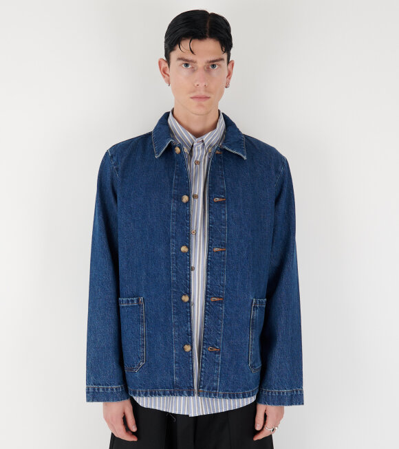 A.P.C - Kerlouan Denim Jacket Indigo Blue