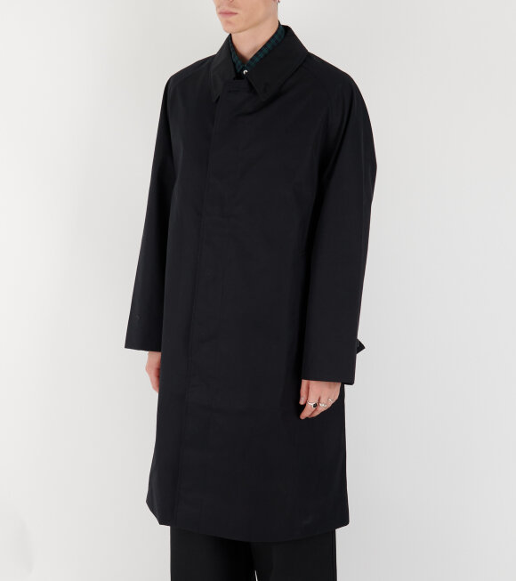 Nanamica - Gore-Tex Balmacaan Coat Black