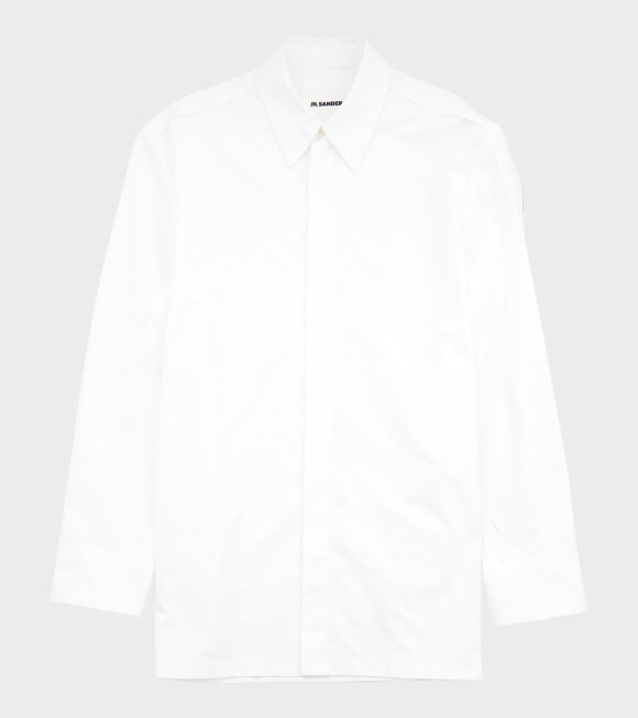 Jil Sander - Heavy Organic Poplin Shirt White